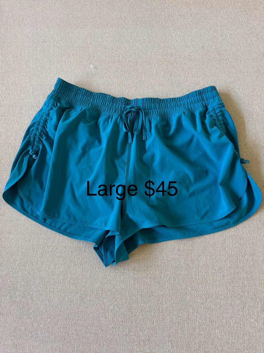 lululemon athletica Teal Run/Workout Shorts